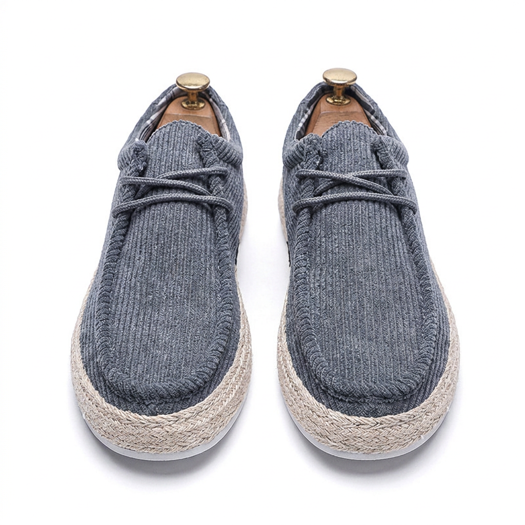 Mocassins Premium en Velours Côtelé