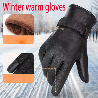 Gants d’Hiver Unisexes de Haute Qualité – Thermiques, Isolés & Compatibles Écran Tactile