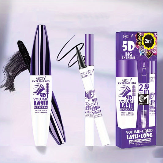 QICI 5D EXTREME – Mascara + Eyeliner 2-en-1