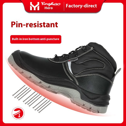 Chaussures de Sécurité Ultra-Résistantes - Protection Totale & Confort