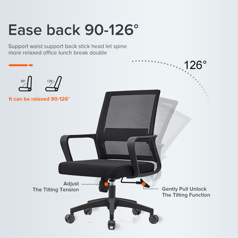 Chaise de Bureau Ergonomique Mesh Pro – Confort & Respirabilité