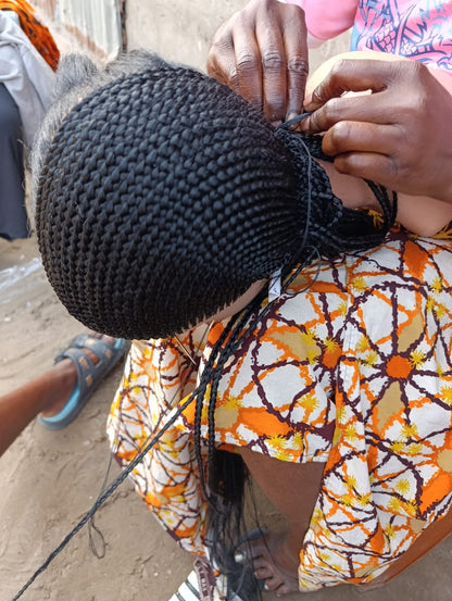 Perruque Tressée Main Premium - Style Protecteur & Naturel | Congo