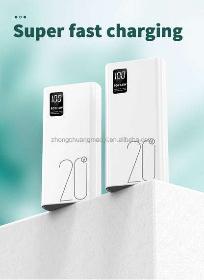 Power Bank Ultra-Rapide 22.5W - Énergie Inépuisable pour votre Smartphone