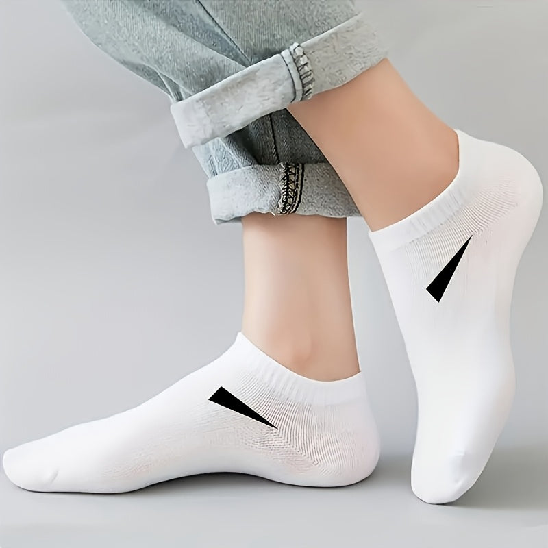 Lot de 10 Paires de Chaussettes Basses pour Femmes – Confort Quotidien, Respirantes & Antibactériennes