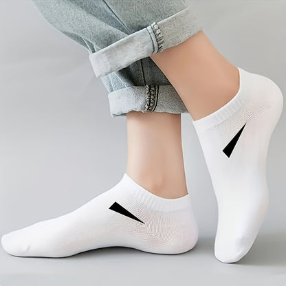 Lot de 10 Paires de Chaussettes Basses pour Femmes – Confort Quotidien, Respirantes & Antibactériennes