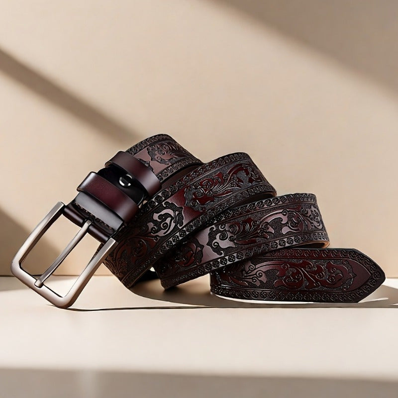 Ceinture Homme Classique Rétro – Style Designer Haute Qualité tendance 2025