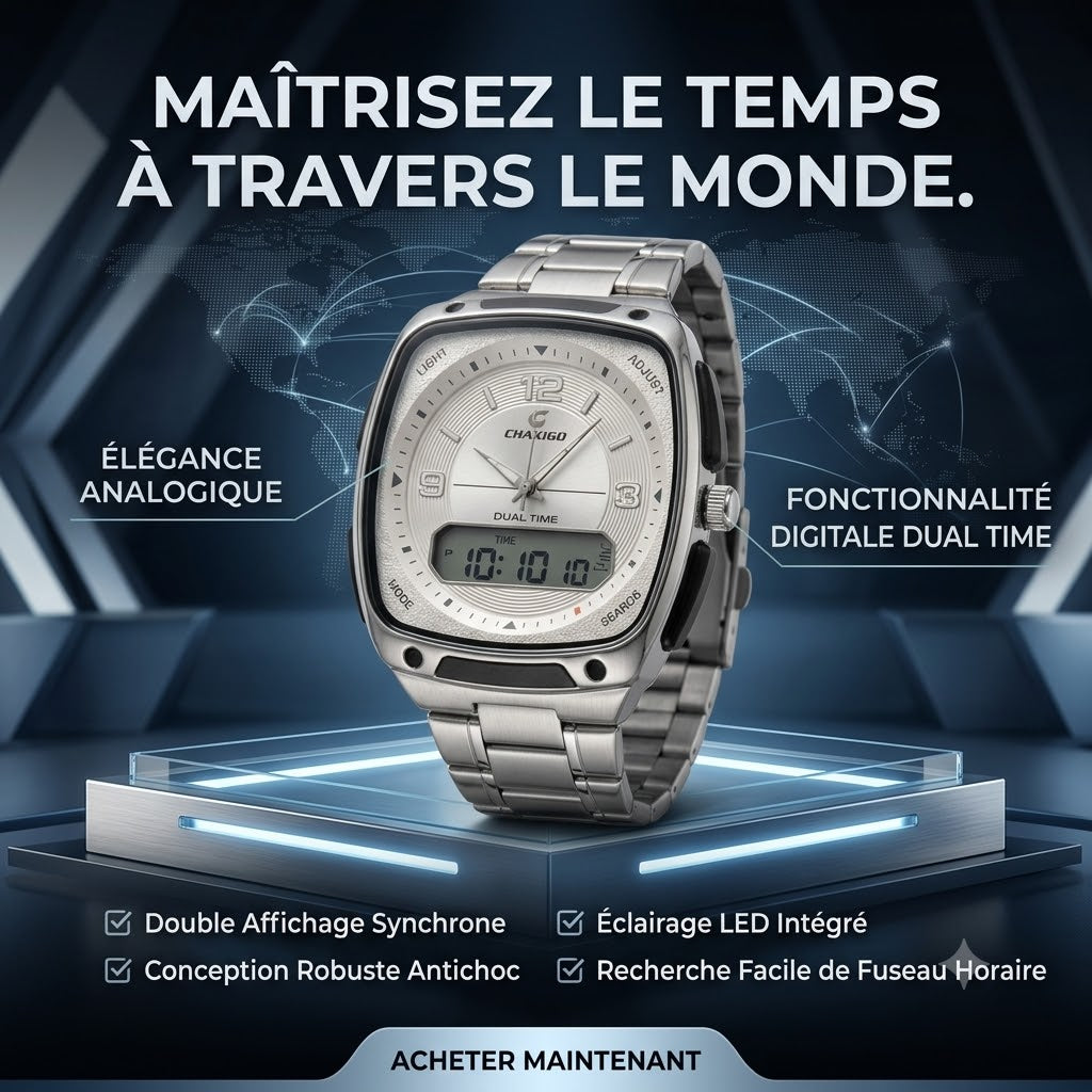 MONTRE HOMME CHAXIGO – ÉDITION PREMIUM