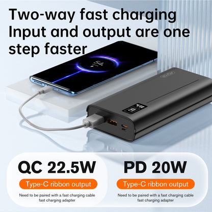 PowerBank Ultra-Rapide 22.5W - Chargez 3 Appareils Simultanément