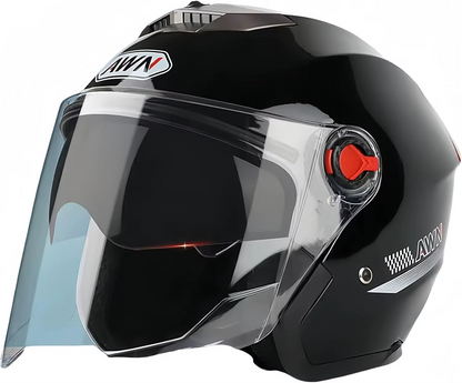 Casque de Moto Demi-Face en ABS