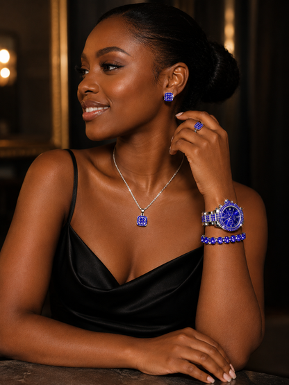 ENSEMBLE DE MONTRES-BRACELETS ÉLÉGANTES POUR FEMMES