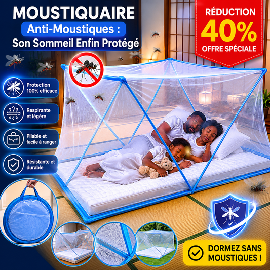 MOUSTIQUAIRE  Anti-Moustiques : Son Sommeil Enfin Protégé