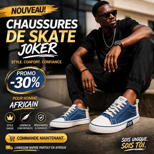 Chaussures de Skate Joker – Style audacieux, confort ultime