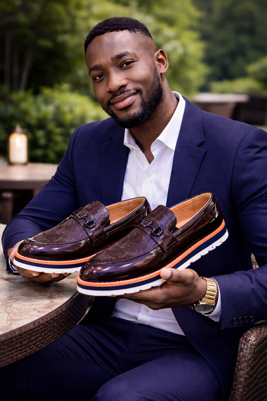 CHAUSSURES HOMME LUXE MONK STRAP – CUIR PREMIUM