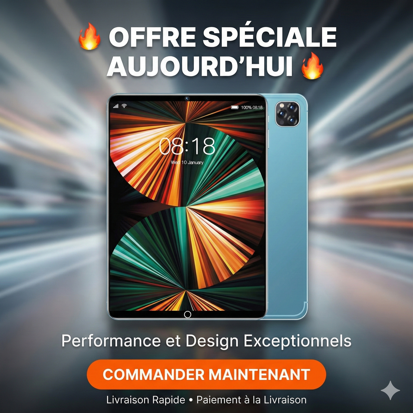 Tablette  Pro 10.1" – 12Go RAM + 512Go