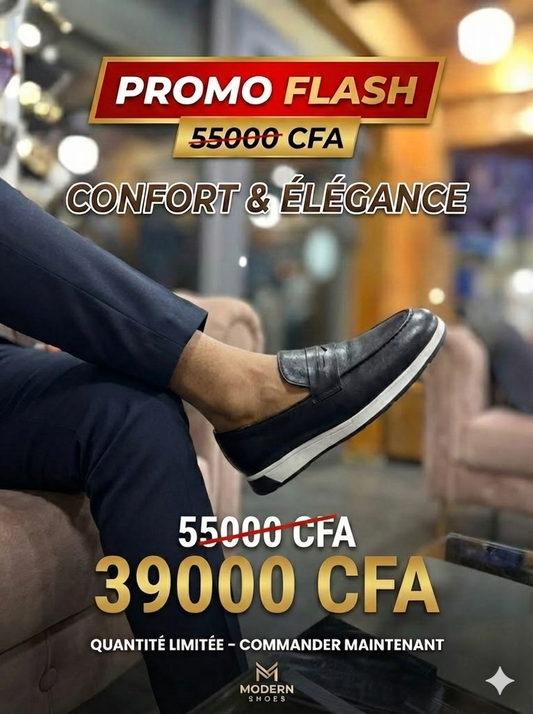 MOCCASIN  HOMME CLASSIQUE – ÉLÉGANCE & CONFORT