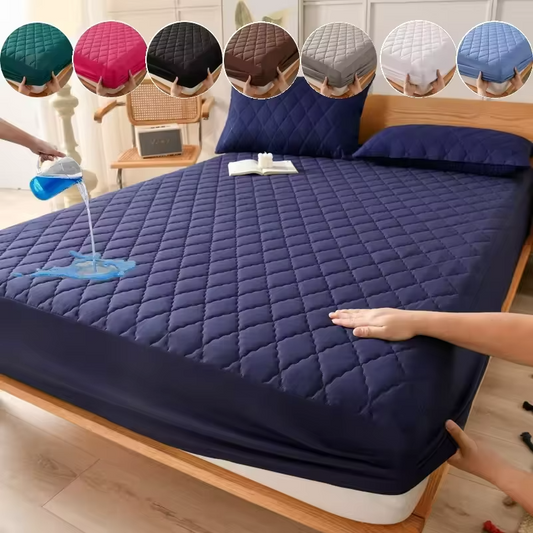 Protège-Matelas & Couvre-Lit Épais Matelassé – Confort & Protection Imperméable