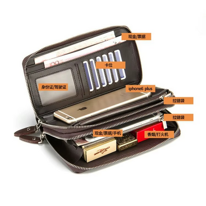 Portefeuille Pochette pour Homme OBCREATOR – Élégance & Fonctionnalité au Quotidien