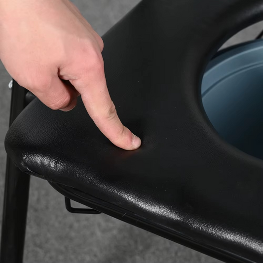 Chaise de toilette pliable confortable pour un usage domestique