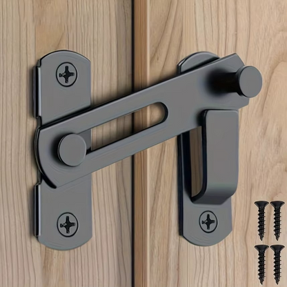 Lot 4 Verrou de Porte Coulissante en Acier