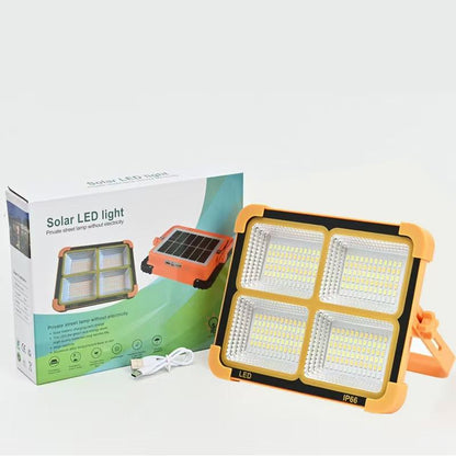 Projecteur Solaire LED Multi-Fonctions  – Éclairage & Powerbank