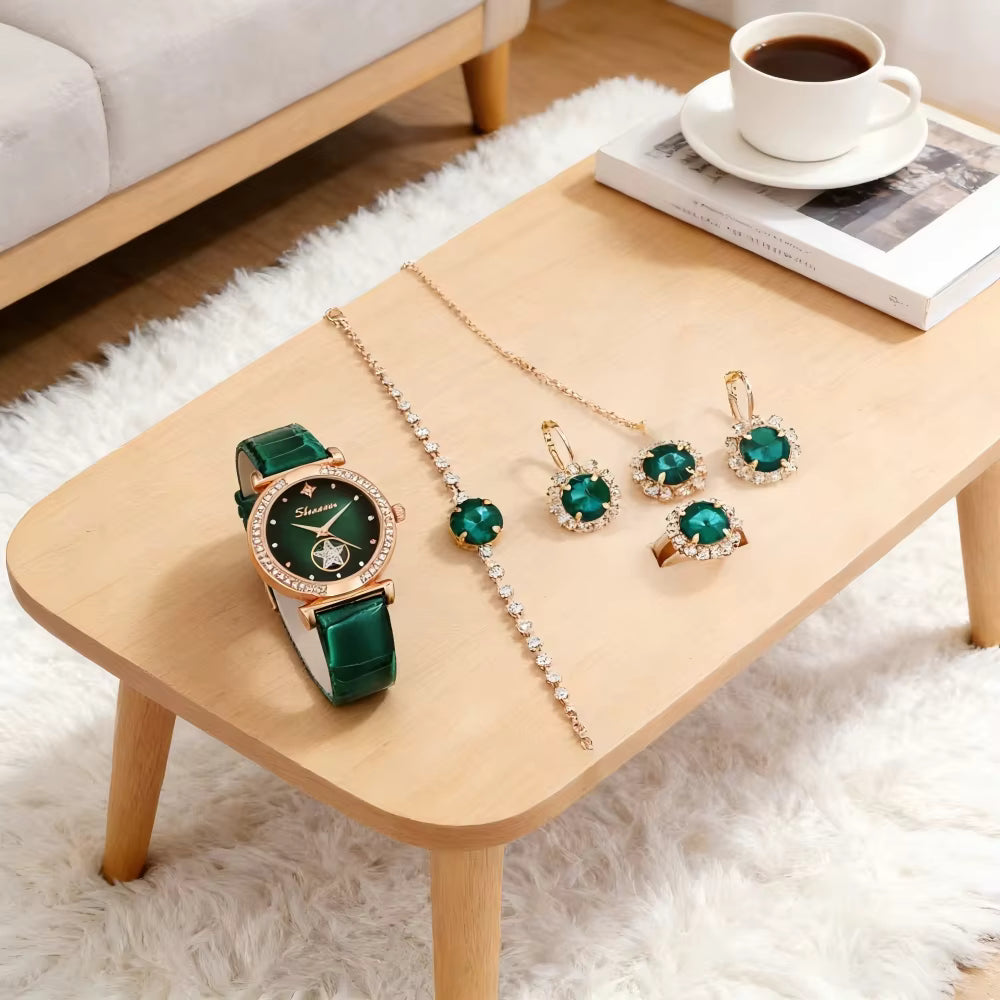 ÉLÉGANCE COMPLÈTE : MONTRE & BIJOUX HAUTE QUALITÉ
