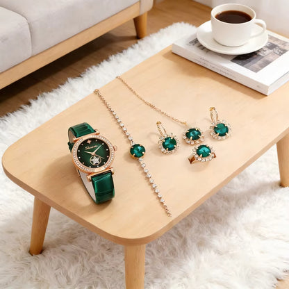 ÉLÉGANCE COMPLÈTE : MONTRE & BIJOUX HAUTE QUALITÉ