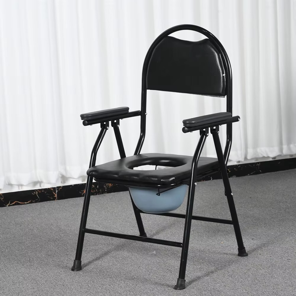 Chaise de toilette pliable confortable pour un usage domestique