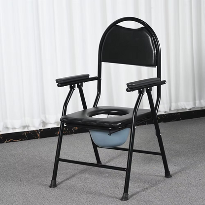 Chaise de toilette pliable confortable pour un usage domestique