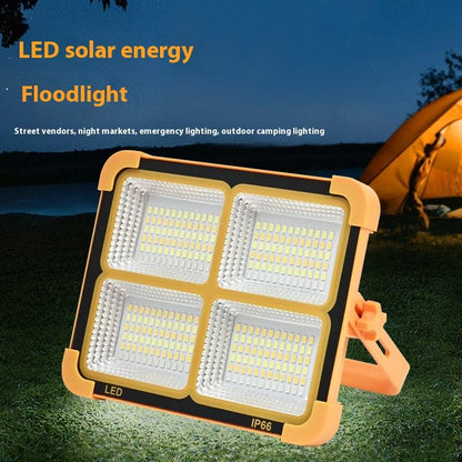 Projecteur Solaire LED Multi-Fonctions  – Éclairage & Powerbank