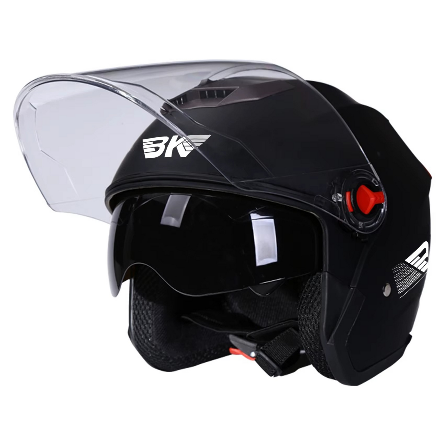 Casque de Moto Demi-Face en ABS