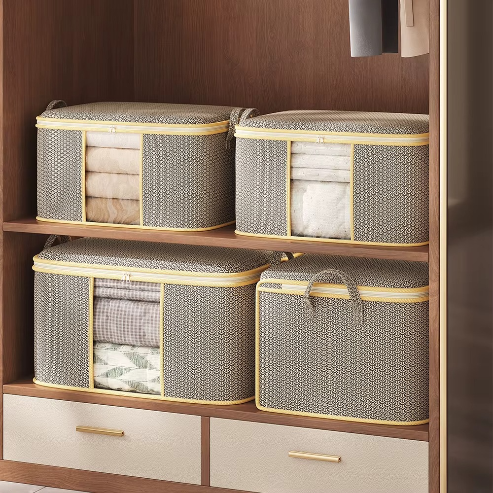 Lot de 3 Sacs de Rangement Grande Capacité – Vêtements, Couettes & Linge