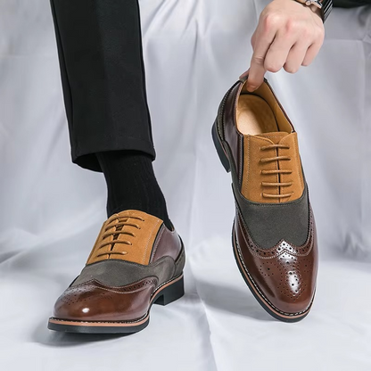Chaussures Italien  en Cuir Véritable