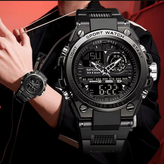 Montre original Numérique pour Hommes – Étanche & Moderne | Style LED Sport