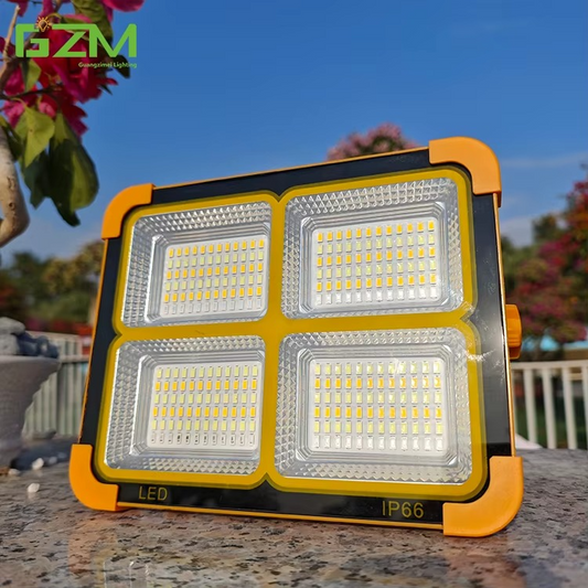 Projecteur Solaire de Camping Multifonction – Éclairage Portable & Banque d’Alimentation