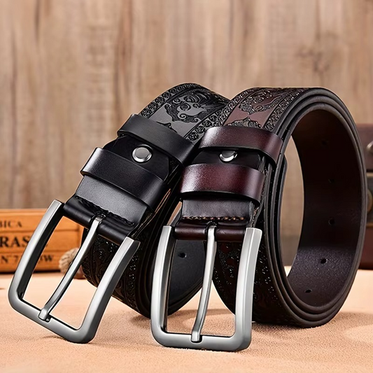 Ceinture Homme Classique Rétro – Style Designer Haute Qualité tendance 2025