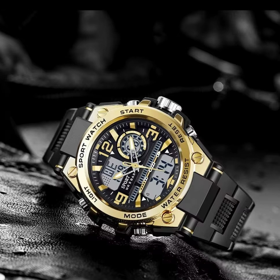 Montre original Numérique pour Hommes – Étanche & Moderne | Style LED Sport