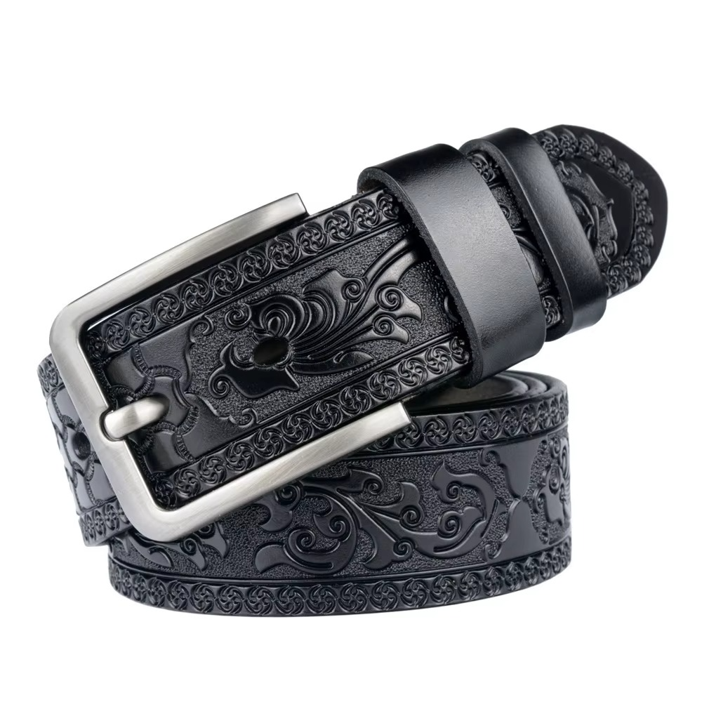 Ceinture Homme Classique Rétro – Style Designer Haute Qualité tendance 2025