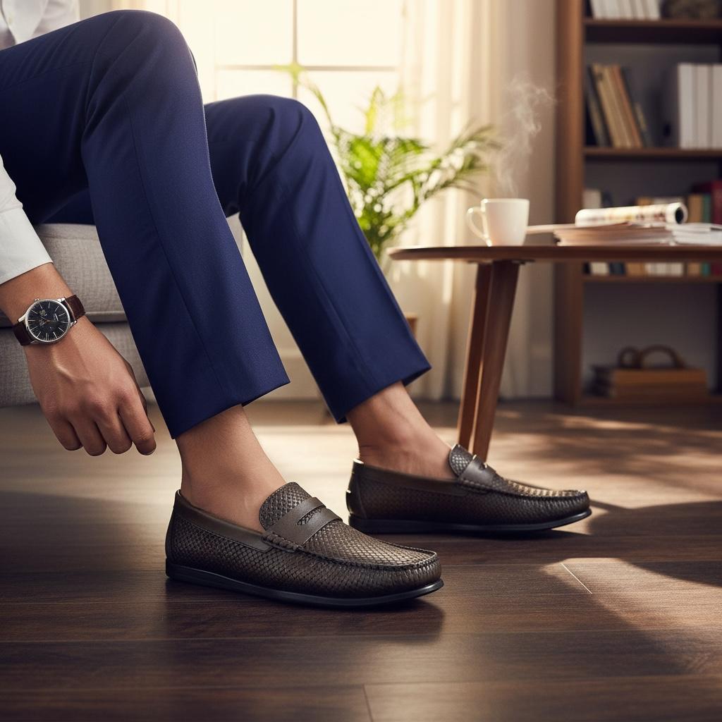 MOCASSIN HOMME CUIR MODERNE & TENDANCE
