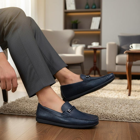 MOCASSIN HOMME EN VRAI CUIR – DERNIER MODÈLE