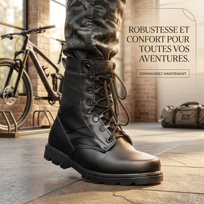 Bottes Tactiques  – Robustesse & Confort Extrême