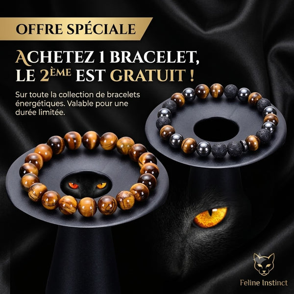achete 1 Bracelet Œil de Tigre ET 2eme gratuit