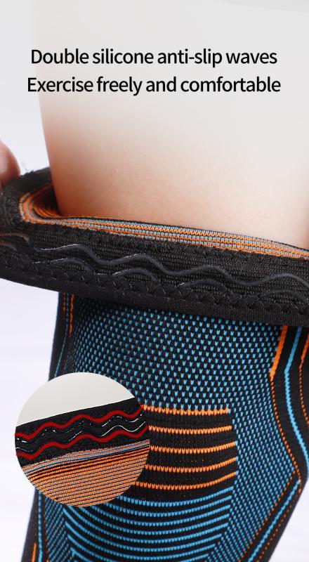 Genouillère de Compression Sportive Haute Performance - Soutien & Mobilité