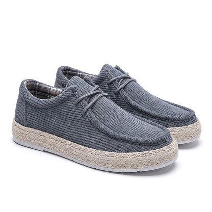 Mocassins Premium en Velours Côtelé
