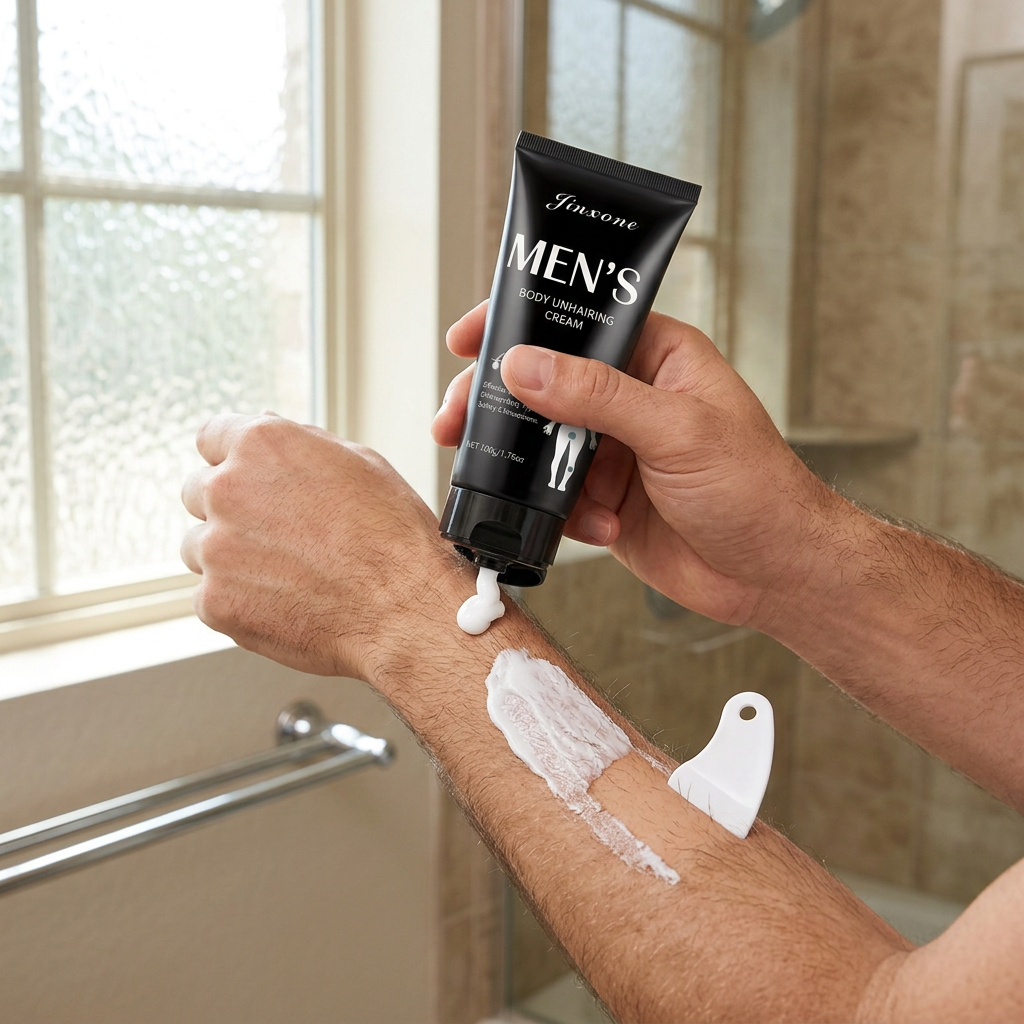 Crème Dépilatoire Homme Jinxone - Peau Lisse & Sans Irritation