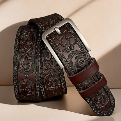 Ceinture Homme Classique Rétro – Style Designer Haute Qualité tendance 2025