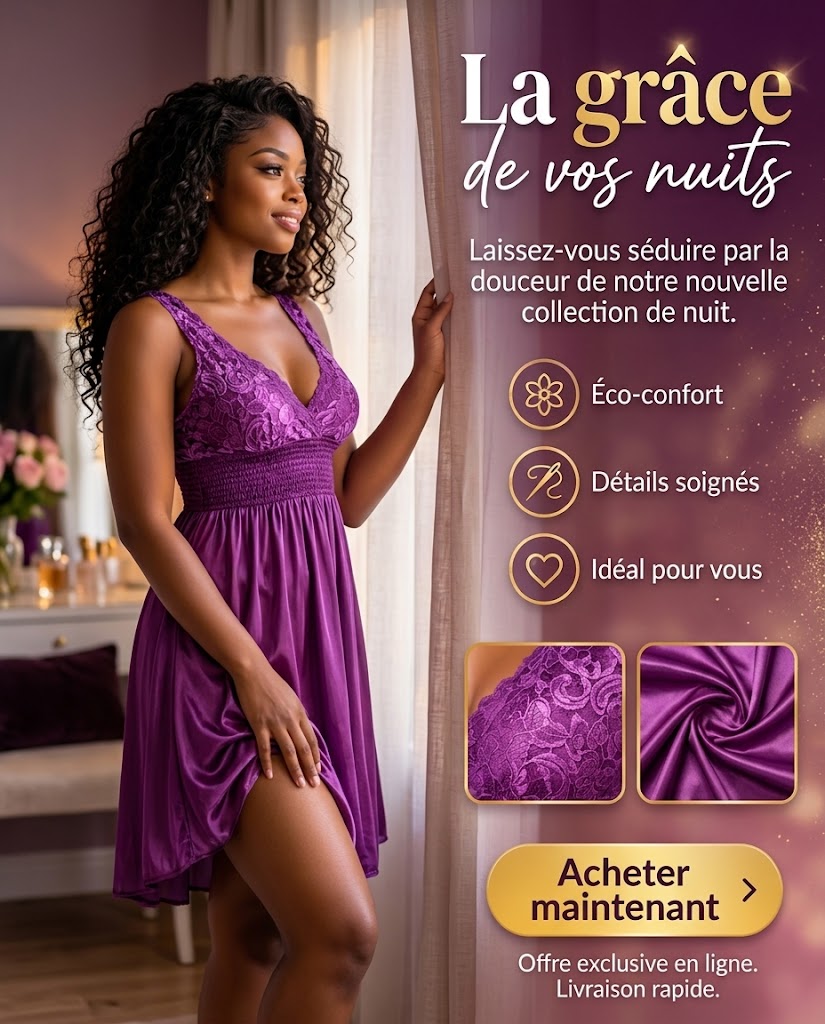 la robe  royale Satin & Dentelle Royale – Douceur et Élégance