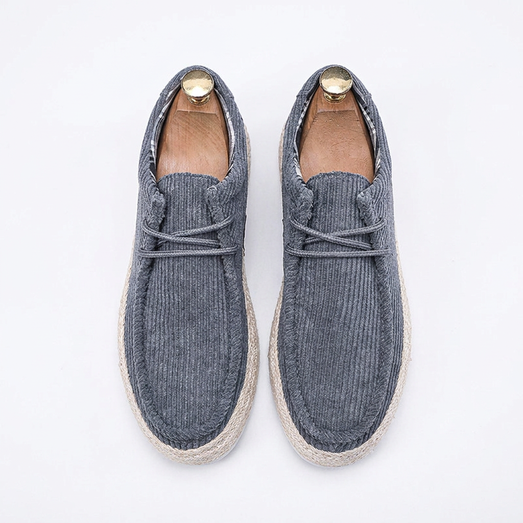 Mocassins Premium en Velours Côtelé