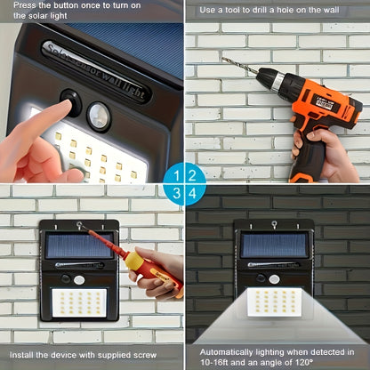 LAMPES SOLAIRES EXTÉRIEURES INTELLIGENTES