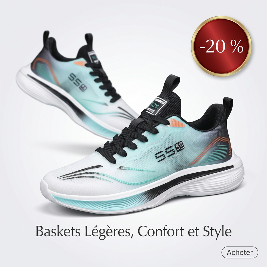 Chaussures de Sport Décontractées -Légères, Souples et Confortables