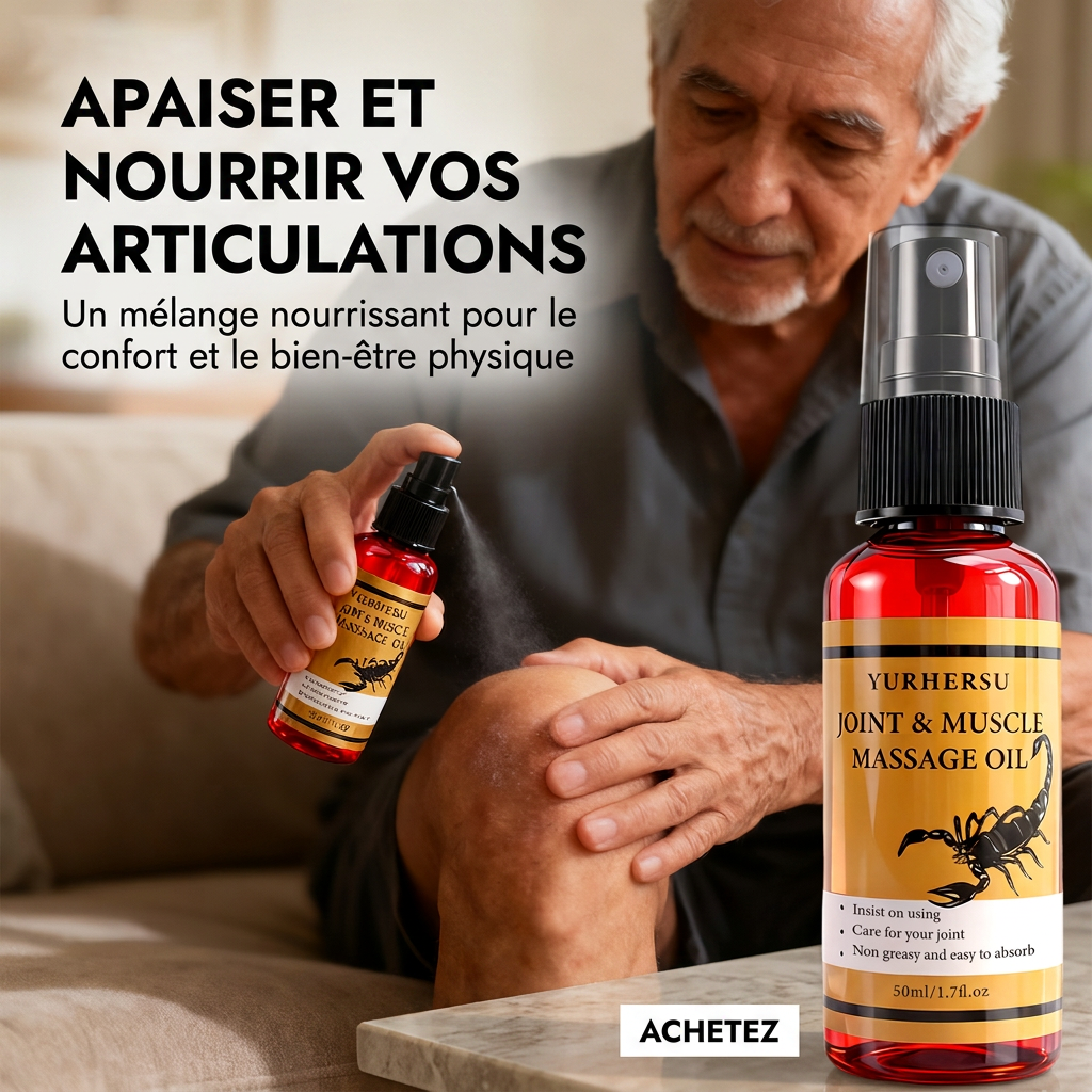Huile de Massage Amincissante & Anti-Cellulite - Peau Ferme et Lisse